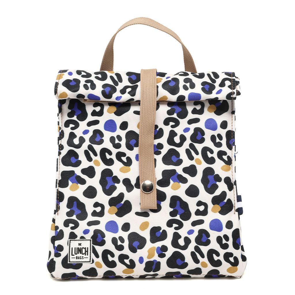 Sac isotherme 5 L bleu leopard - Visuel 0